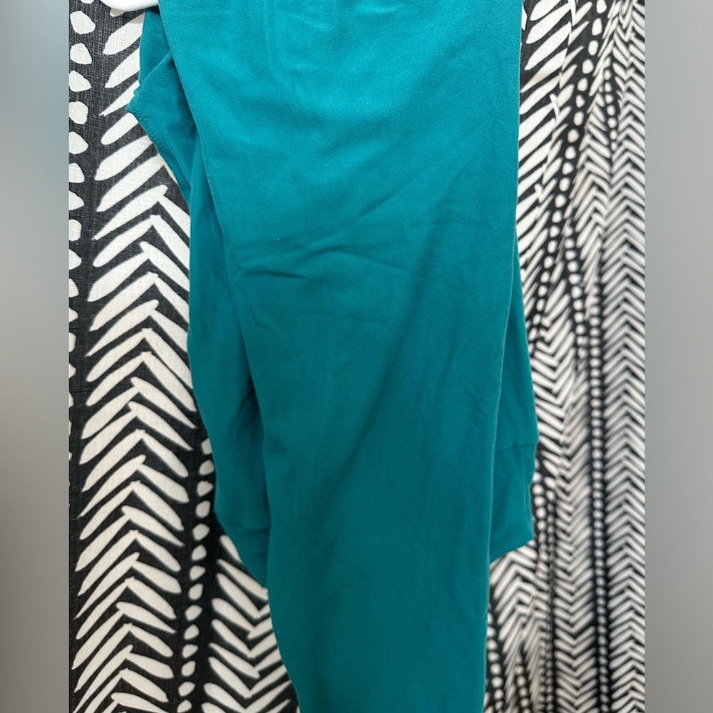 LulaRoe Tall & Curvy Teal Leggings